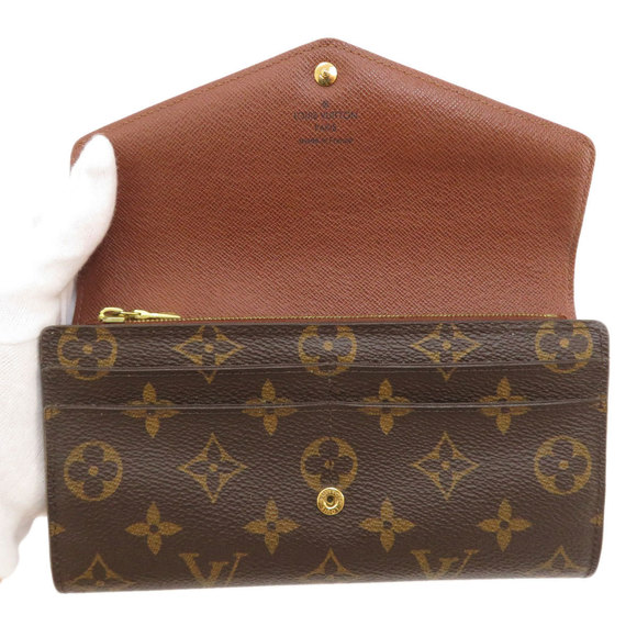 Louis Vuitton Portefeuille Sarah Monogram Long Wallet Monogram Canvas - Picture 4 of 8
